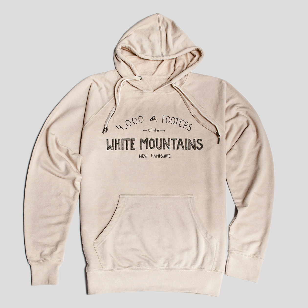White Mountains 4K Hooded Pullover – Sherpa Ant